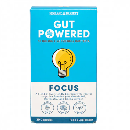 - Gut Powered Focus 30 Capsules в категория Мозъчна функция и
