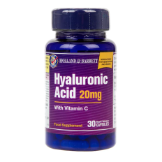 Hyaluronic Acid 20 mg with Vitamin C 30 капсули Hyaluronic Acid 20 mg with Vitamin C 30 капсули
