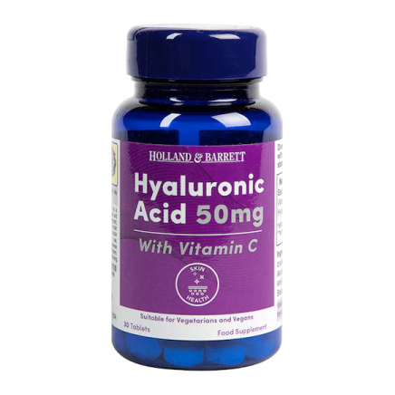 HOB-36706 - Hyaluronic Acid 50 mg 30 Tablets в категория Изгаряния. Hyaluronic