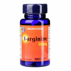 L-Arginine 500 мг 50 капсули L-Arginine 500 мг 50 капсули