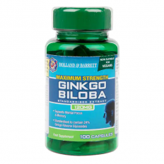 Maximum Strength Ginkgo Biloba 120 мг 100 капсули