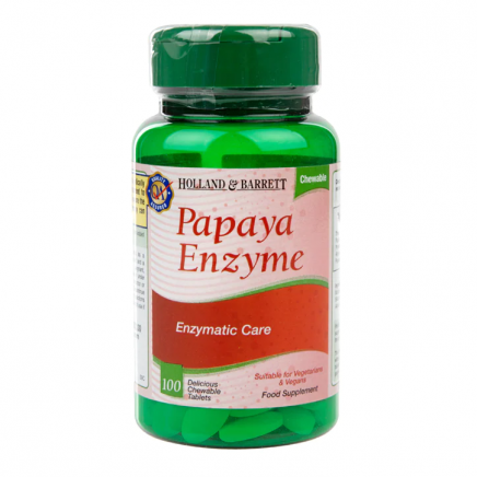 HOB-011300 - Papaya Enzyme 100 Delicious Chewable Tablets в категория