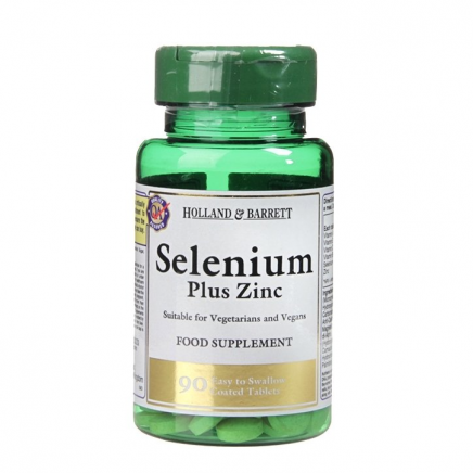 HOB-121702 - Selenium Plus Zinc 90 Tablets в категория Селен. Selenium Plus Zinc 90