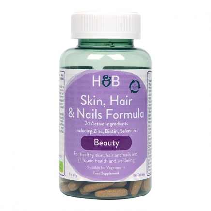 - Skin Hair Nails 90 Tablets в категория Витамини. Skin Hair Nails 90