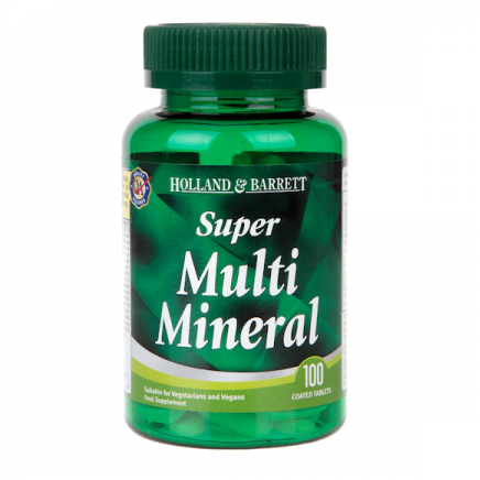 HOB-055809 - Super Multi Minerals 100 Coated Tablets в категория Минерали. Super