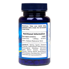 Timed Release Vitamin B12 1000 мкг 100 таблетки Timed Release Vitamin B12 1000 мкг 100 таблетки