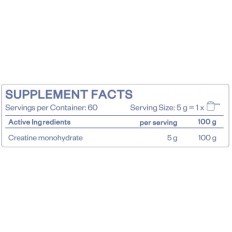 Creatine Powder - Unflavored 300/500 g Creatine Powder - Unflavored 300/500 g