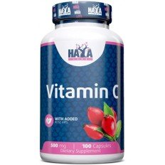 Vitamin C with Rose Hips 500 мг 100 капсули