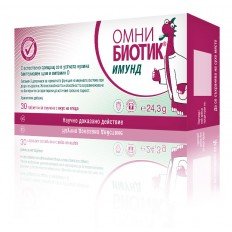 Omni Biotic ImmunD 30 таблетки за смучене ягода Omni Biotic ImmunD 30 таблетки за смучене ягода