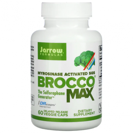 JRW-20027 - BroccoMax 385 mg 60 Veggie Capsules в категория Храносмилане.