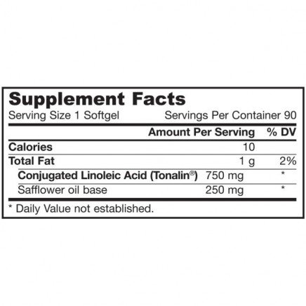 JRW-16010 - CLA 750 mg 90 softgels в категория Диабет. CLA 750 мг 90