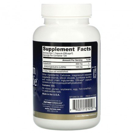 JRW-21010 - Colostrum Prime Life 400 mg 120 Veggie Capsules в категория Имунна