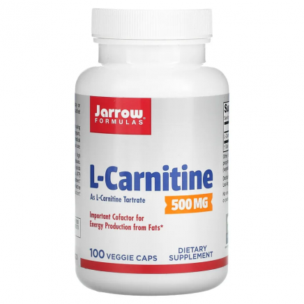 JRW-02002 - L-Carnitine 500 500 mg 100 Veggie Capsules в категория Холестерол.