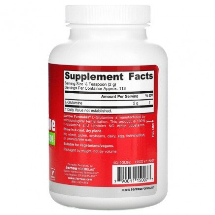 JRW-15007 - L-Glutamine Powder 227 g в категория Аминокиселини. L-Glutamine