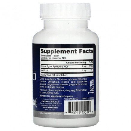 JRW-15014 - Melatonin Sustain 120 Tablets в категория Стрес. Melatonin Sustain 120