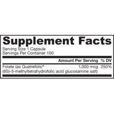 Methyl Folate 1000 мкг 100 капсули Methyl Folate 1000 мкг 100 капсули