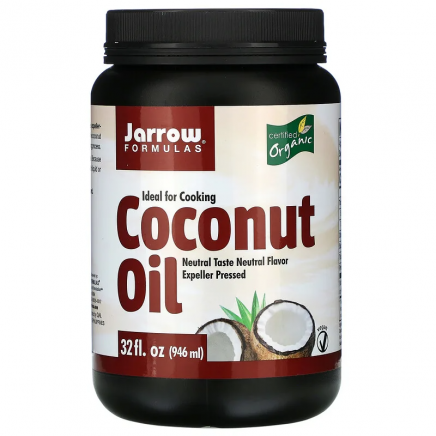 JRW-16048 - Organic Coconut Oil 946 ml в категория Холестерол. Organic Coconut