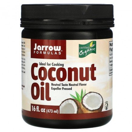 JRW-16028 - Organic Coconut Oil 473 ml в категория Сърдечно здраве. Organic