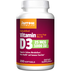 Vitamin D3 (Cholecalciferol) 25 мкг (1000 IU) 200 гел-капсули