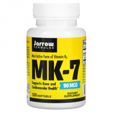 Vitamin K2 MK-7 90 мкг 120 гел-капсули