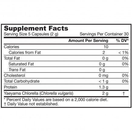 JRW-17003 - Yaeyama Chlorella 400 mg 150 Capsules в категория Диабет. Yaeyama
