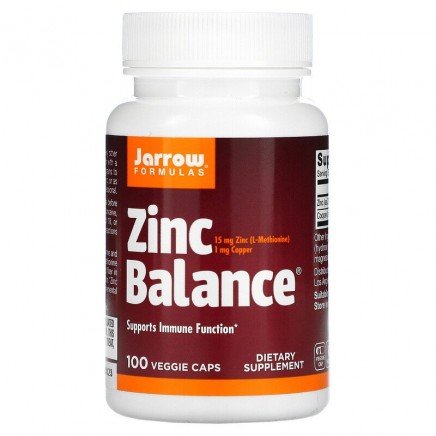 JRW-13008 - Zinc Balance 15 mg 100 Veggie Capsules в категория Минерали. Zinc