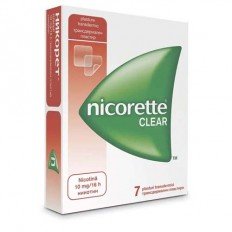 Nicorette Clear 10 мг/16 часа 7 трансдермални пластири Nicorette Clear 10 мг/16 часа 7 трансдермални пластири