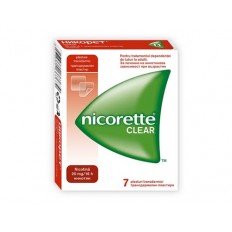 Nicorette Clear 25 мг/16 часа 7 трансдермални пластири Nicorette Clear 25 мг/16 часа 7 трансдермални пластири