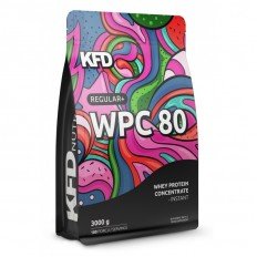 Regular+ WPC 80 Powder 3000 гр Различни Вкусове