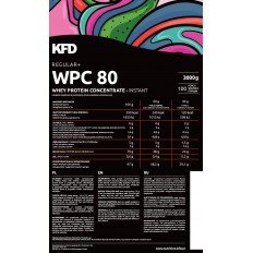 Regular+ WPC 80 Powder 3000 гр Различни Вкусове Regular+ WPC 80 Powder 3000 гр Различни Вкусове