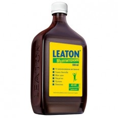 Leaton Мултитоник Сироп 500 мл Leaton Мултитоник Сироп 500 мл