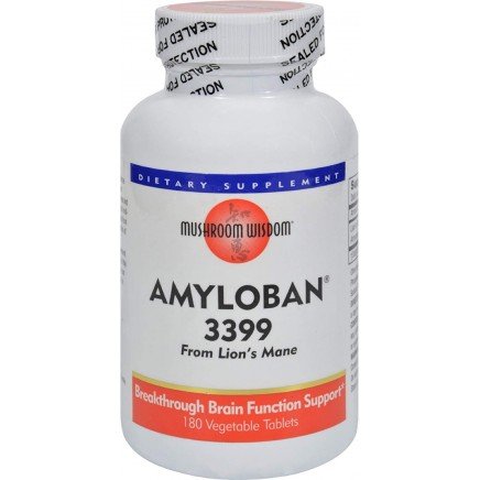 MRW-30900 - Amyloban 3399 180 tabs Mushroom Wisdom в категория . Amyloban 3399 180