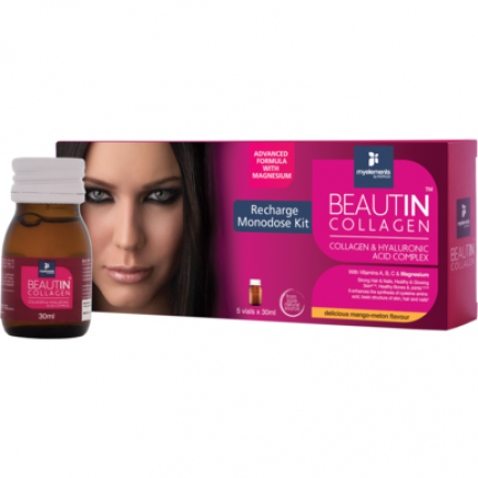 - Me Beautin Collagen + Magnesium 5 x 30 ml в категория . Me Beautin Collagen +