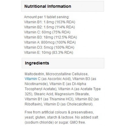 MYP-303993 - Daily Vitamins 180 Tablets в категория Мултивитамини. Daily
