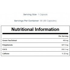 Mega Green Tea Extract 90 капсули Myprotein