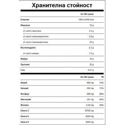 MYP-17364 - Organic Chia Seeds 300 g в категория . Organic Chia Seeds 300 гр I