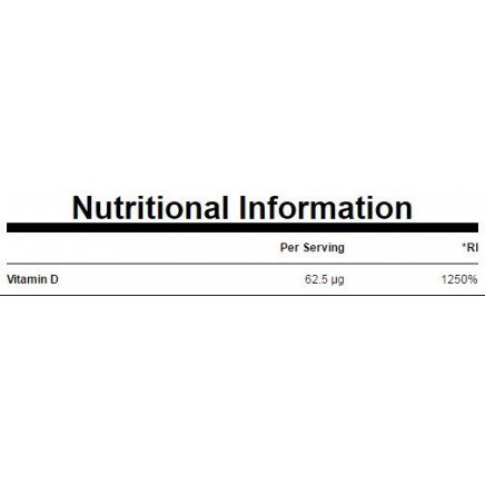 MYP-301036 - Vitamin D3 180 caps в категория Витамини. Vitamin D3 180