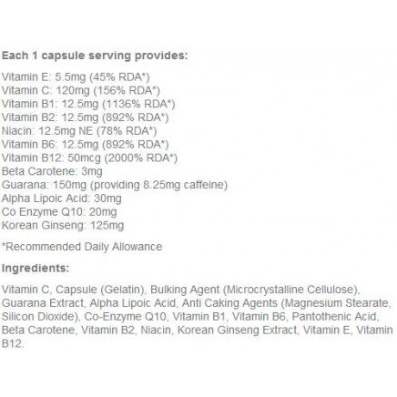 - Complete Energy 30 capsules в категория Витамини. Complete Energy 30