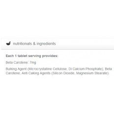 Total Beta Carotene 7 мг 30 таблетки I Myvitamins Total Beta Carotene 7 мг 30 таблетки I Myvitamins