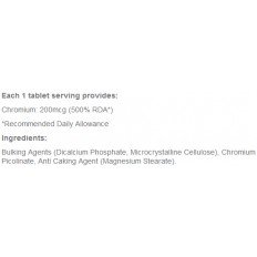 Total Chromium 200 мкг 30 таблетки I Myvitamins Total Chromium 200 мкг 30 таблетки I Myvitamins