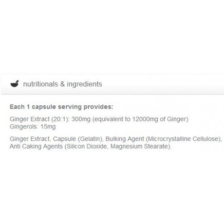 Мнения и ползи от Total Ginger Extract 300 mg 30 capsules I Myvitamins четете в Zdrave365.com - Total Ginger Extract 300 mg 30 Capsules в категория Храносмилане. Total