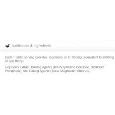 Total Goji Berry 500 мг 60 таблетки I Myvitamins