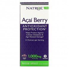 Акай (Acai) 1000 мг 75 вегетариански капсули Акай (Acai) 1000 мг 75 вегетариански капсули
