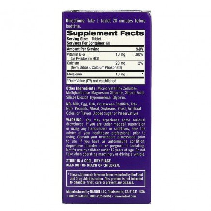 NTL-05964 - Time Release Advanced Sleep Melatonin 10 mg 60 Tablets в категория
