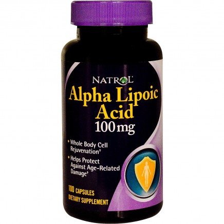 NTL-00311 - Alpha Lipoic Acid 100 mg 100 Capsules в категория . Алфа липоева