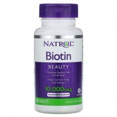 Biotin 10,000 мкг 100 таблетки