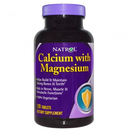 NTL-00562 - Calcium With Magnesium 120 Tablets в категория . Калций и