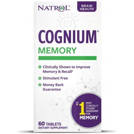 NTL-07230 - Cognium Memory 60 Tablets в категория Мозъчна функция. Cognium