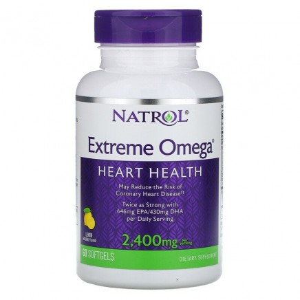 NTL-04510 - Extreme Omega 1200 mg 60 Softgels в категория Имунна Подкрепа.