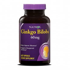 Гинко Билоба (Ginkgo Biloba) 60 мг 60 капсули